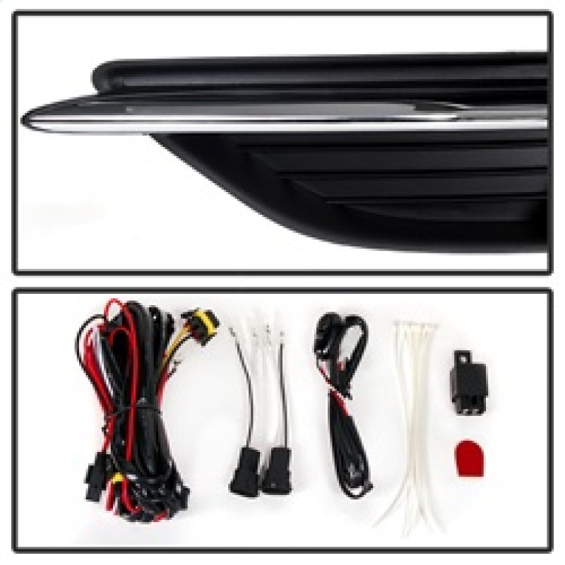 Spyder Chrysler 200 2011-2014 OEM Fog Light W/Universal Switch- Clear FL-C20011-C Spyder Chrysler 200 2011-2014 OEM Fog Light W/Universal Switch- Clear FL-C20011-C