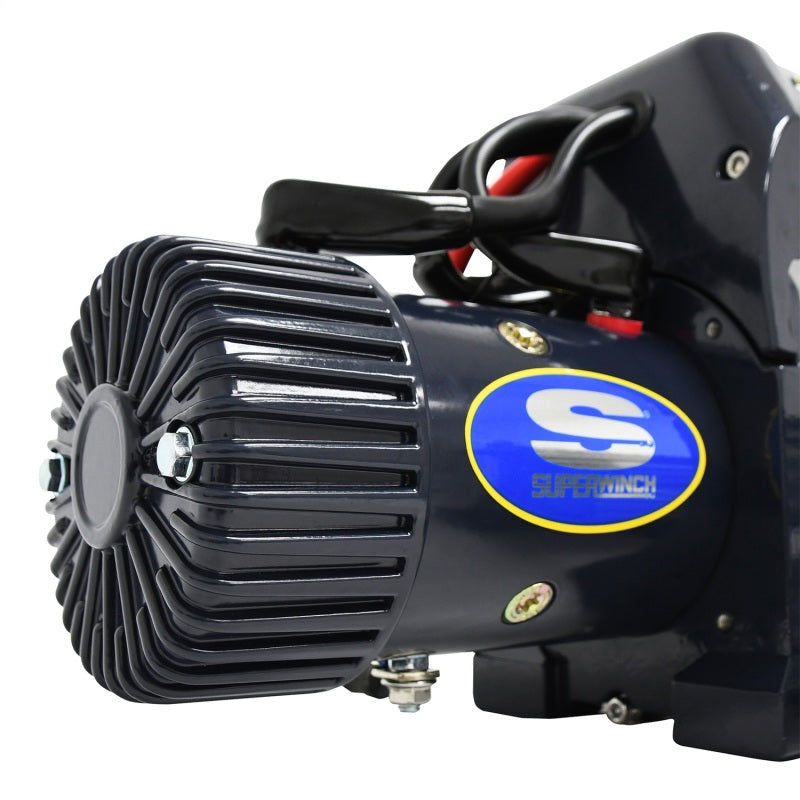 Superwinch 9500 LBS 12V DC 3/8in x 85ft Steel Rope Talon - Navy Blue Superwinch 9500 LBS 12V DC 3/8in x 85ft Steel Rope Talon - Navy Blue