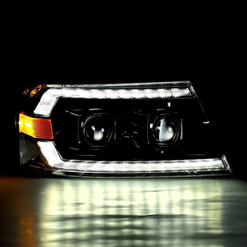 AlphaRex 04-08 Ford F150 Chrome LUXX Series Projector headlights AlphaRex 04-08 Ford F150 Chrome LUXX Series Projector headlights