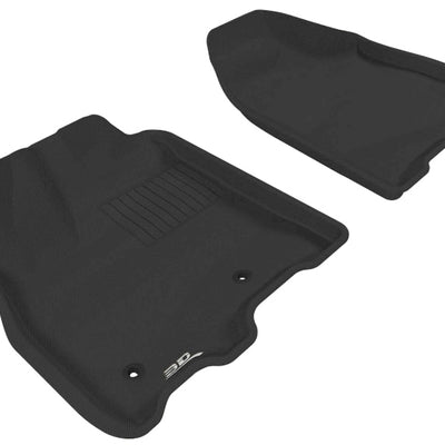 3D MAXpider 2011-2012 Toyota Sienna Kagu 1st Row Floormat - Black
