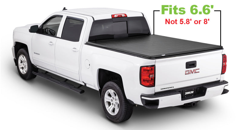 Tonno Pro 15-19 Chevy Silverado 3500 6.6ft Fleetside Hard Fold Tonneau Cover Tonno Pro 15-19 Chevy Silverado 3500 6.6ft Fleetside Hard Fold Tonneau Cover