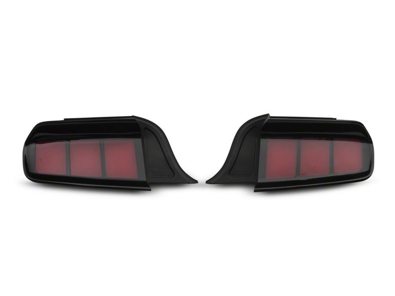 Raxiom 15-23 Ford Mustang Profile LED Tail Lights Gloss Blk Housing- Red Lens Raxiom 15-23 Ford Mustang Profile LED Tail Lights Gloss Blk Housing- Red Lens