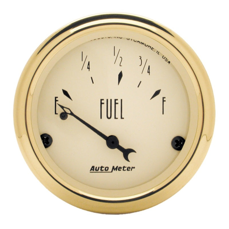 Autometer Golden Oldies 52mm 73 Empty / 8-12 Full Fuel Level Gauge Autometer Golden Oldies 52mm 73 Empty / 8-12 Full Fuel Level Gauge