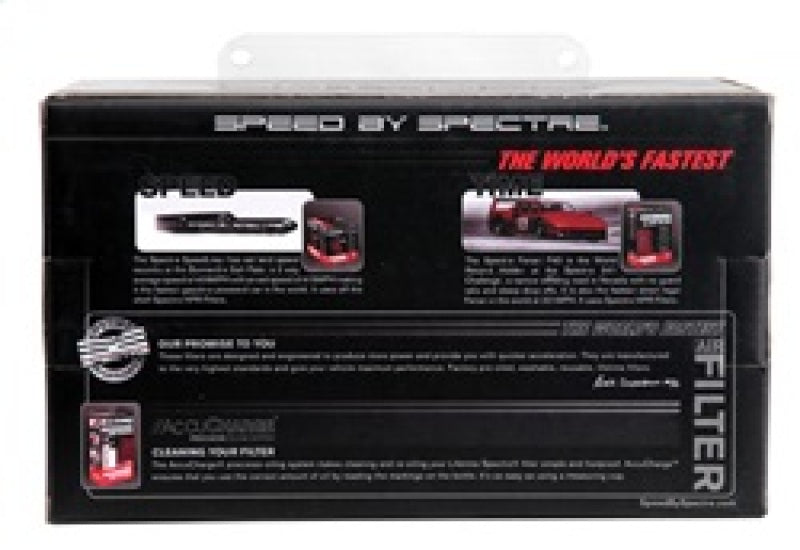 Spectre Adjustable Conical Air Filter 9-1/2in. Tall (Fits 3in. / 3-1/2in. / 4in. Tubes) - Black Spectre Adjustable Conical Air Filter 9-1/2in. Tall (Fits 3in. / 3-1/2in. / 4in. Tubes) - Black