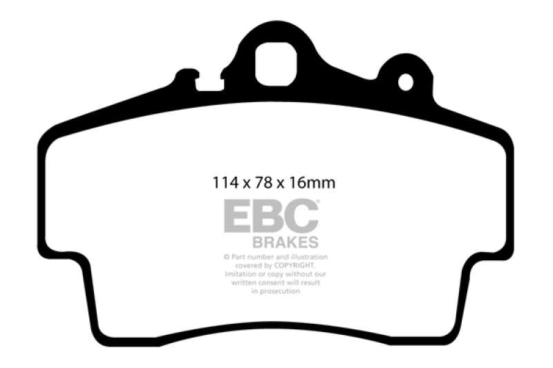 EBC Brakes Greenstuff 2000 Series Sport Pads EBC Brakes Greenstuff 2000 Series Sport Pads
