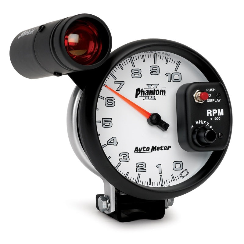 Autometer 5 inch Pedestal Mount 10000 RPM Shift-Lite Tachometer Autometer 5 inch Pedestal Mount 10000 RPM Shift-Lite Tachometer
