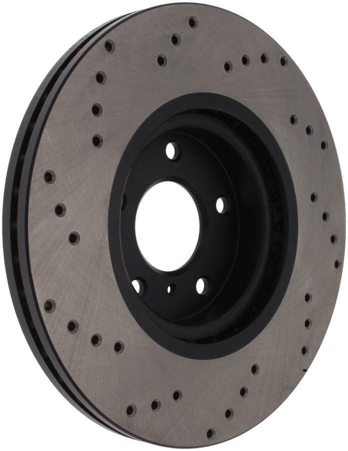 StopTech 08-09 Infiniti EX35 / 05-08 G35 / 09 G37 / 06-09 M35/M45 Drilled Left Front Rotor StopTech 08-09 Infiniti EX35 / 05-08 G35 / 09 G37 / 06-09 M35/M45 Drilled Left Front Rotor