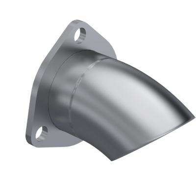 QTP 2.5in Bolt-On QTEC Adjustable Turn Down