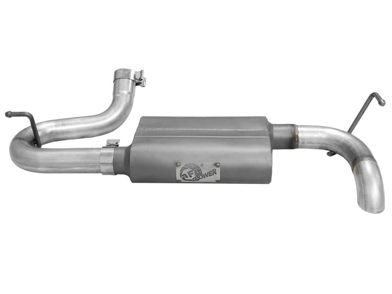 aFe Scorpion Exhaust System Axle Back Aluminized Hi-Tuck 07-17 Jeep Wrangler JK V6 3.6/3.8L aFe Scorpion Exhaust System Axle Back Aluminized Hi-Tuck 07-17 Jeep Wrangler JK V6 3.6/3.8L
