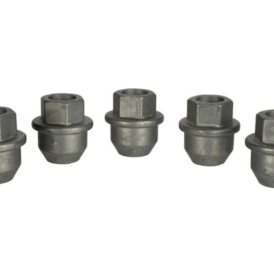 Ford Racing 05-14 Mustang 1/2in -20 Thread Cone Seat Open Lug Nut Kit (5 Lug Nuts)
