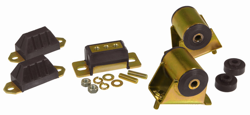 Prothane 87-96 Jeep YJ Drivetrain Kit - Black Prothane 87-96 Jeep YJ Drivetrain Kit - Black