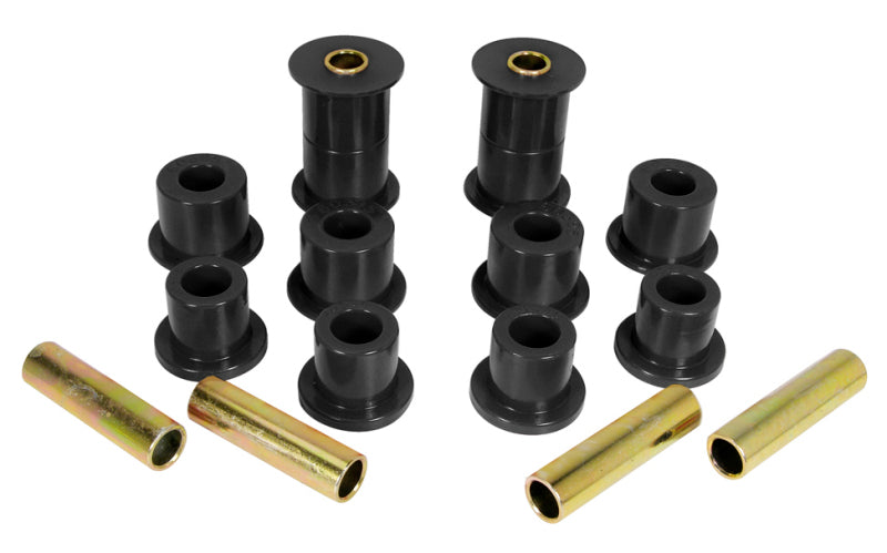 Prothane 74-77 Jeep Cherokee Front Spring & Shackle Bushings (w/ 1.25in OD Main Eye) - Black Prothane 74-77 Jeep Cherokee Front Spring & Shackle Bushings (w/ 1.25in OD Main Eye) - Black
