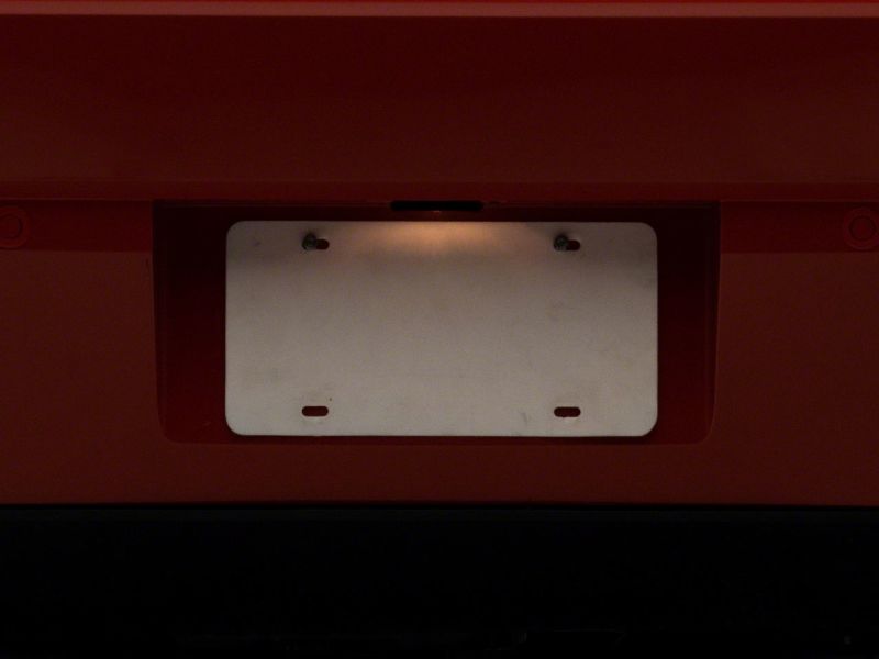 Raxiom 08-14 Dodge Challenger Axial Series LED License Plate Lamp Raxiom 08-14 Dodge Challenger Axial Series LED License Plate Lamp