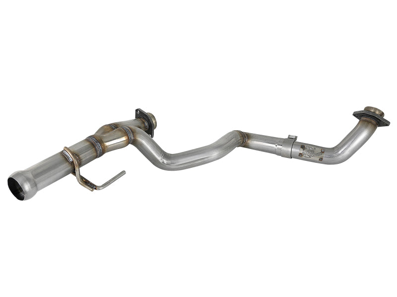 aFe POWER Twisted Steel Y-Pipe 2-1/4in 409 SS Exhaust System 2018 Jeep Wrangler (JL) V6-3.6L aFe POWER Twisted Steel Y-Pipe 2-1/4in 409 SS Exhaust System 2018 Jeep Wrangler (JL) V6-3.6L