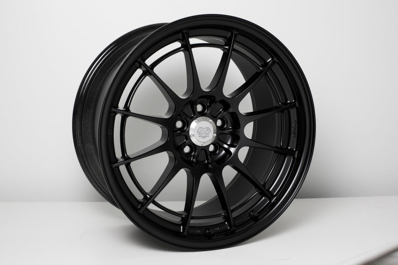 Enkei NT03+M 18x9.5 5x100 40mm Offset Black Wheel (Min Order Qty 40) Enkei NT03+M 18x9.5 5x100 40mm Offset Black Wheel (Min Order Qty 40)