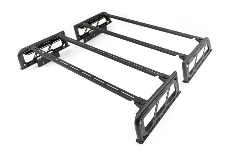 DV8 Offroad 07-23 Toyota Tundra / 09-23 Ford F150 Raptor MTO Series Bed Rack -  2pc Adj. DV8 Offroad 07-23 Toyota Tundra / 09-23 Ford F150 Raptor MTO Series Bed Rack -  2pc Adj.