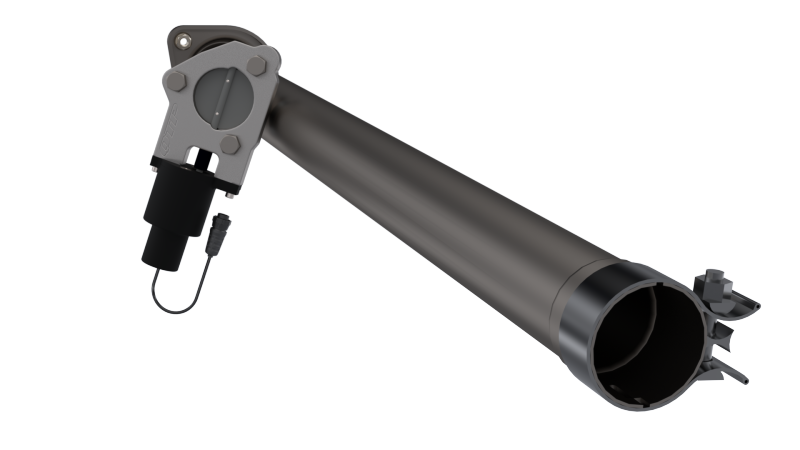 QTP 15-18 Ford F-150 CC/EC Standard Bed 2.5in 304SS Aggressor Cutout Mid Pipe QTP 15-18 Ford F-150 CC/EC Standard Bed 2.5in 304SS Aggressor Cutout Mid Pipe