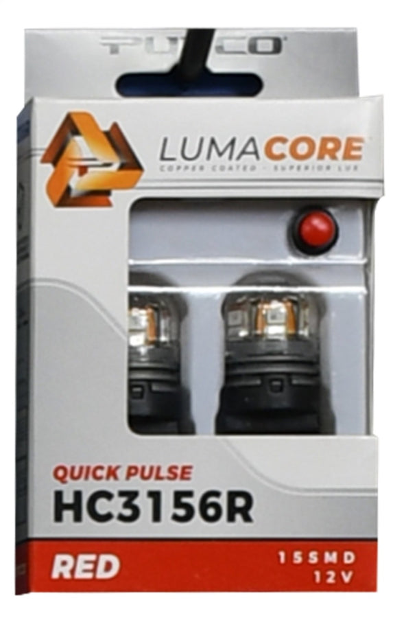Putco LumaCore 3156 Red - Pair (x3 Strobe w/ Bright Stop) Putco LumaCore 3156 Red - Pair (x3 Strobe w/ Bright Stop)