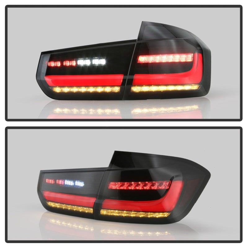 Spyder BMW 3 Series F30 2012-2018 Full LED Tail Lights (ALT-YD-BMWF3012-SEQ-BSM) - Black Smoke Spyder BMW 3 Series F30 2012-2018 Full LED Tail Lights (ALT-YD-BMWF3012-SEQ-BSM) - Black Smoke