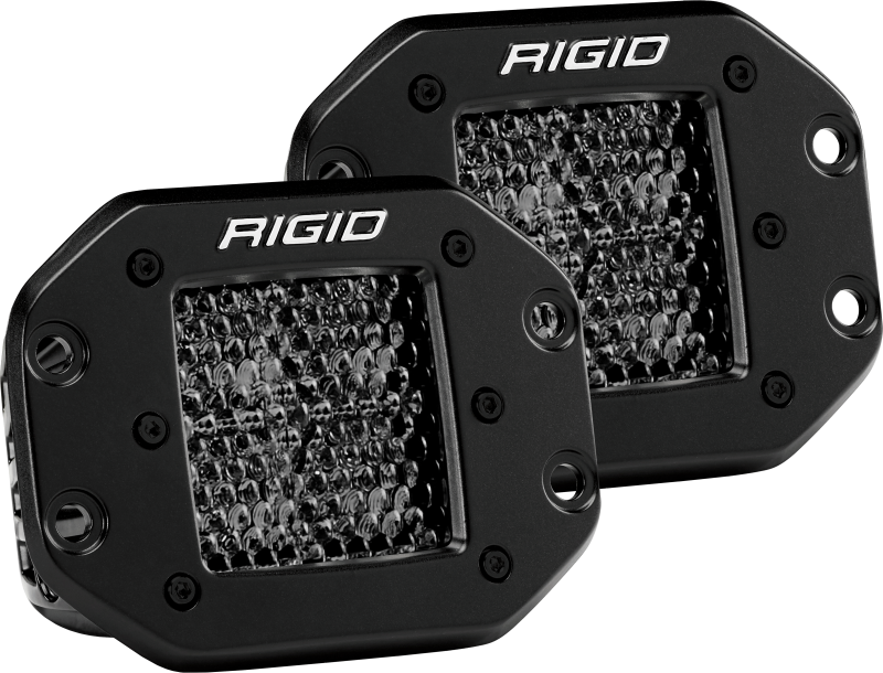 Rigid Industries D Series PRO Midnight Edition - Spot - Diffused - Pair Rigid Industries D Series PRO Midnight Edition - Spot - Diffused - Pair
