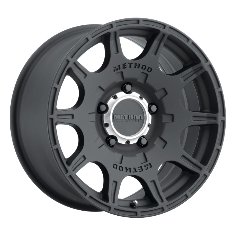 Method MR308 Roost 17x8.5 0mm Offset 5x5 71.5mm CB Matte Black Wheel Method MR308 Roost 17x8.5 0mm Offset 5x5 71.5mm CB Matte Black Wheel
