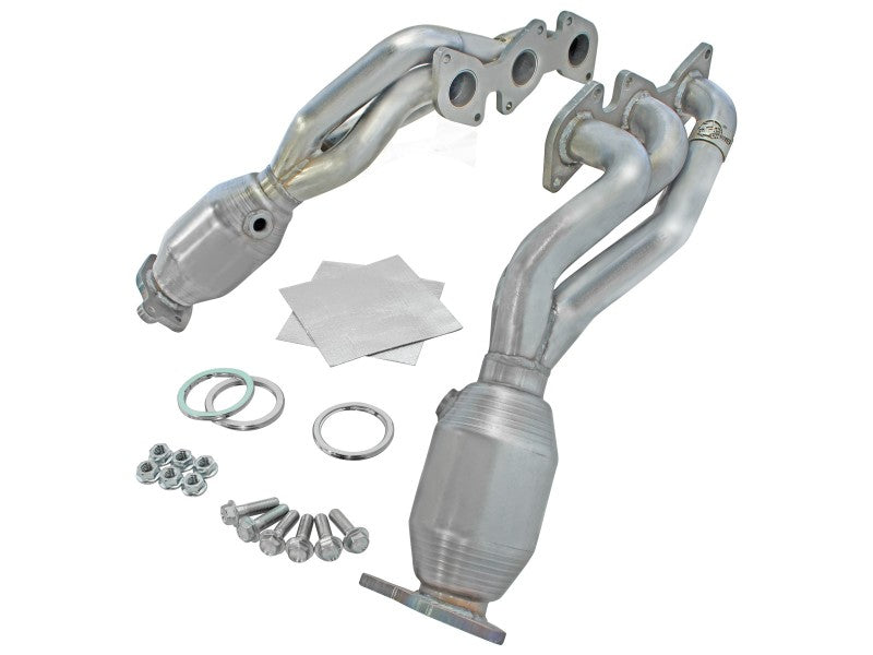 aFe 05-11 Toyota Tacoma V6-4.0L Twisted Steel 409 Stainless Steel Long Tube Header w/ Cat aFe 05-11 Toyota Tacoma V6-4.0L Twisted Steel 409 Stainless Steel Long Tube Header w/ Cat