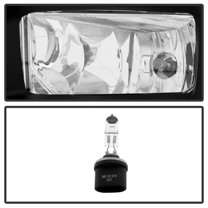 Spyder GMC Yukon/Yukon XL 2015-2017 OEM Fog Lights W/Cover and Switch Clear FL-GYD15-C Spyder GMC Yukon/Yukon XL 2015-2017 OEM Fog Lights W/Cover and Switch Clear FL-GYD15-C