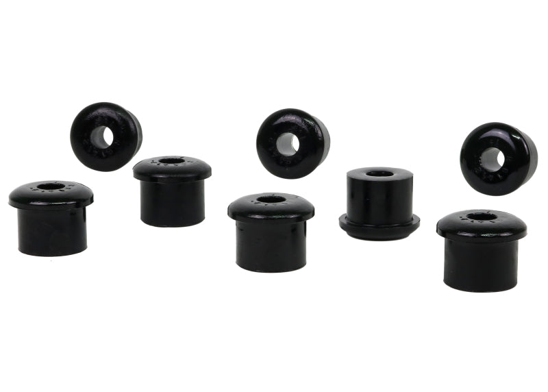 Whiteline 10/65-73 Ford Mustang Rear Spring Eye Rear and Shackle Bushings (35mm OD/15mm ID) Whiteline 10/65-73 Ford Mustang Rear Spring Eye Rear and Shackle Bushings (35mm OD/15mm ID)