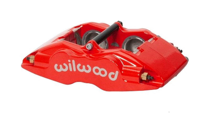 Wilwood Caliper - FSLI4 - Red 1.62in Piston 1.25in Rotor Wilwood Caliper - FSLI4 - Red 1.62in Piston 1.25in Rotor