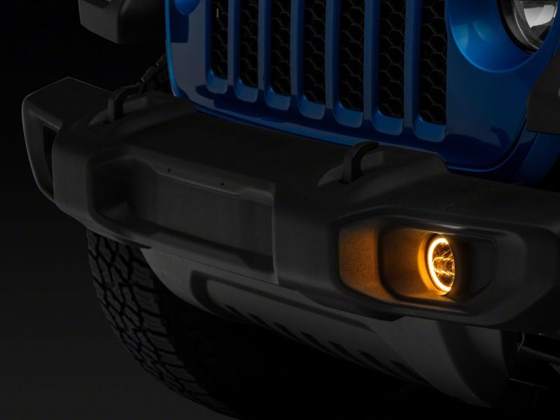 Raxiom 07-23 Jeep Wrangler JK & JL 20-23 Jeep Gladiator JT Axial Series LED Fog Lights w/ Halo Raxiom 07-23 Jeep Wrangler JK & JL 20-23 Jeep Gladiator JT Axial Series LED Fog Lights w/ Halo