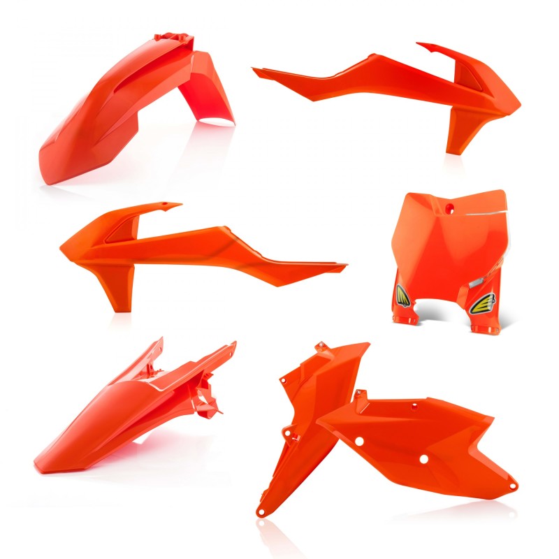 Cycra 16-18 KTM 125 SX Piece Replica Body Kit - Orange Cycra 16-18 KTM 125 SX Piece Replica Body Kit - Orange