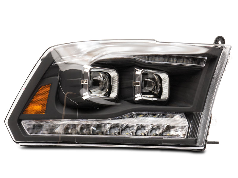 Raxiom 09-18 RAM 1500 LED Projector Headlights w/ Switchback Turn Signals- Blk Housing (Clear Lens) Raxiom 09-18 RAM 1500 LED Projector Headlights w/ Switchback Turn Signals- Blk Housing (Clear Lens)