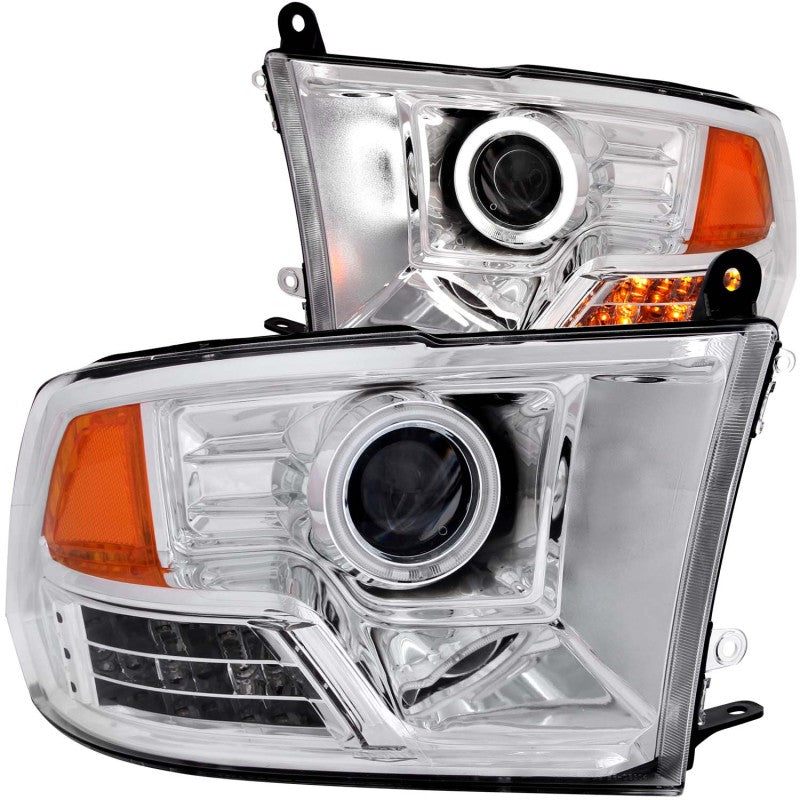 ANZO 2009-2016 Dodge Ram 1500 Projector Headlights w/ Halo Chrome (CCFL) ANZO 2009-2016 Dodge Ram 1500 Projector Headlights w/ Halo Chrome (CCFL)