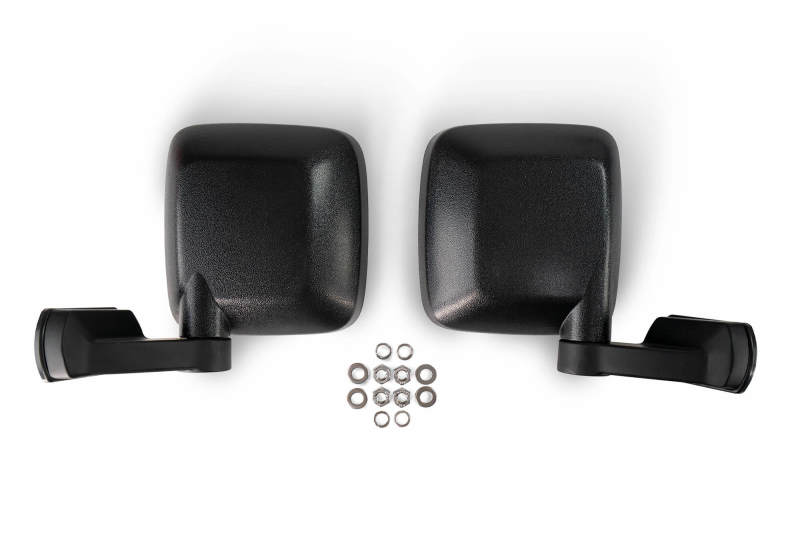 DV8 18-22 Jeep 4 Door JL/JT Aluminum Half Doors with Perforated Mesh Front DV8 18-22 Jeep 4 Door JL/JT Aluminum Half Doors with Perforated Mesh Front