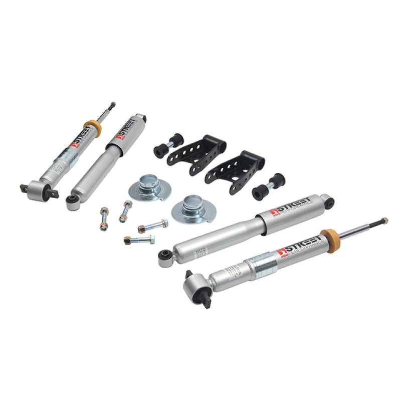Belltech 15-17 Ford F-150 +1in to -3in Front 2in Rear Lowering Kit Belltech 15-17 Ford F-150 +1in to -3in Front 2in Rear Lowering Kit