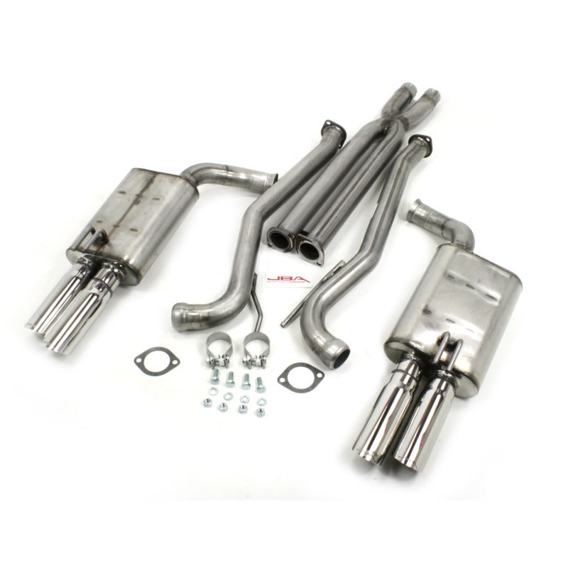 JBA 14-17 Chevrolet SS 6.2L 409SS Quad Rear Cat-Back Exhaust JBA 14-17 Chevrolet SS 6.2L 409SS Quad Rear Cat-Back Exhaust
