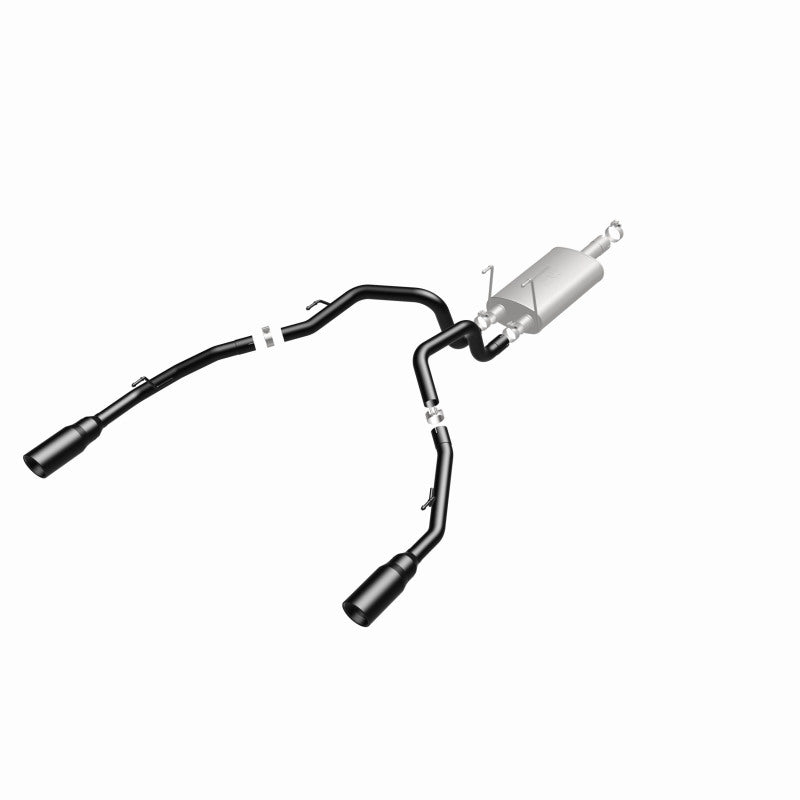 Magnaflow 09-15 Dodge Ram 1500 V8 Dual Spilt Rear Exit Black Stainless C/B Perf Exhaust Magnaflow 09-15 Dodge Ram 1500 V8 Dual Spilt Rear Exit Black Stainless C/B Perf Exhaust
