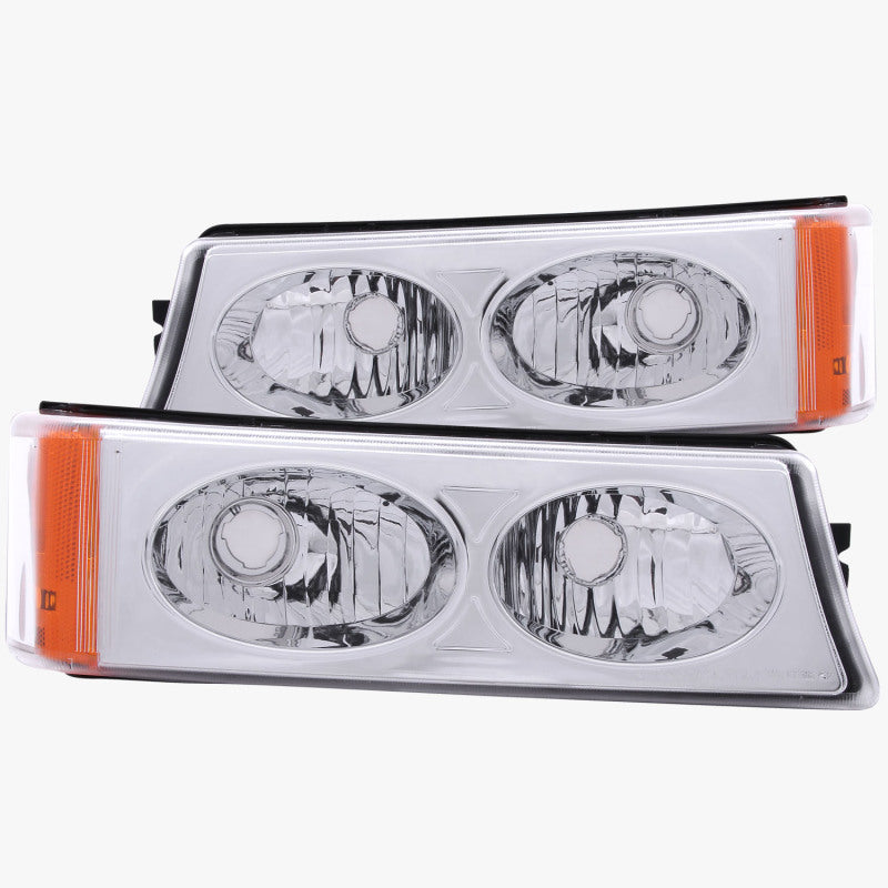 ANZO 2003-2006 Chevrolet Silverado 1500 Euro Parking Lights Crystal ANZO 2003-2006 Chevrolet Silverado 1500 Euro Parking Lights Crystal