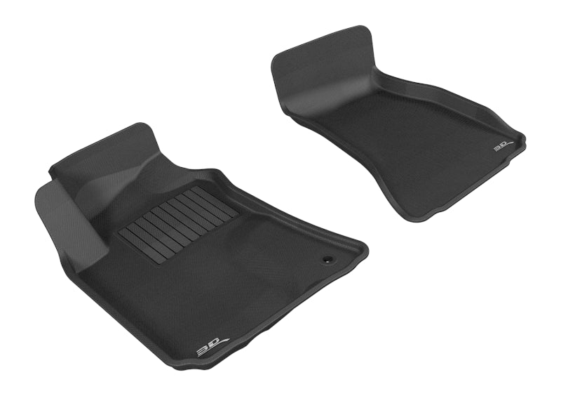 3D MAXpider 2008-2010 Dodge Challenger Kagu 1st Row Floormat - Black 3D MAXpider 2008-2010 Dodge Challenger Kagu 1st Row Floormat - Black