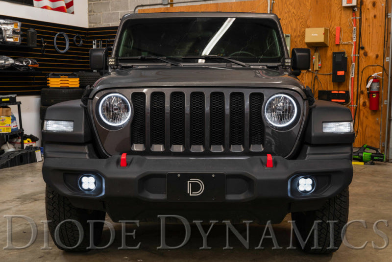 Diode Dynamics SS3 Type MS LED Fog Light Kit Pro - Yellow SAE Fog Diode Dynamics SS3 Type MS LED Fog Light Kit Pro - Yellow SAE Fog