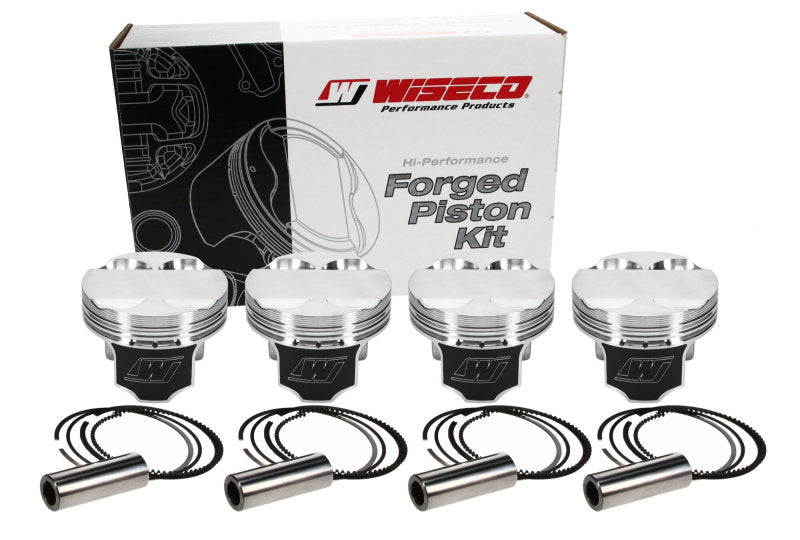 Wiseco Acura K20 K24 FLAT TOP 1.181X87.5MM Piston Shelf Stock Kit Wiseco Acura K20 K24 FLAT TOP 1.181X87.5MM Piston Shelf Stock Kit