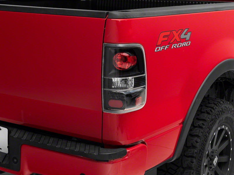 Raxiom 04-08 Ford F-150 Styleside Euro Style Tail Lights- BlkHousing - Red/Clear Lens Raxiom 04-08 Ford F-150 Styleside Euro Style Tail Lights- BlkHousing - Red/Clear Lens