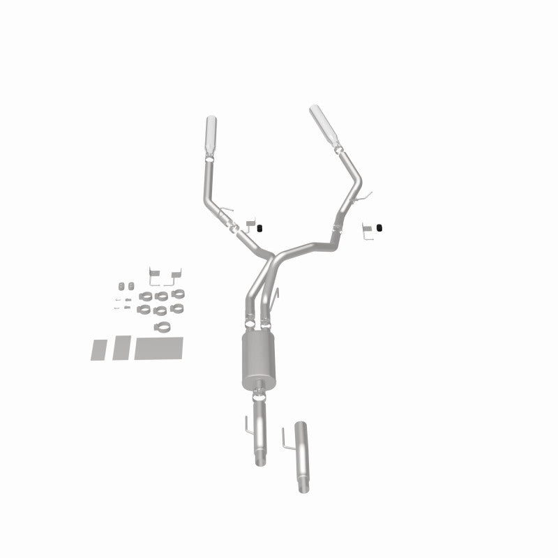 MagnaFlow 11 Ford F-150 3.7L/5.0L/6.2L SS Catback Exhaust Dual Split Rear Exit w/ 3.5in SS Tips MagnaFlow 11 Ford F-150 3.7L/5.0L/6.2L SS Catback Exhaust Dual Split Rear Exit w/ 3.5in SS Tips