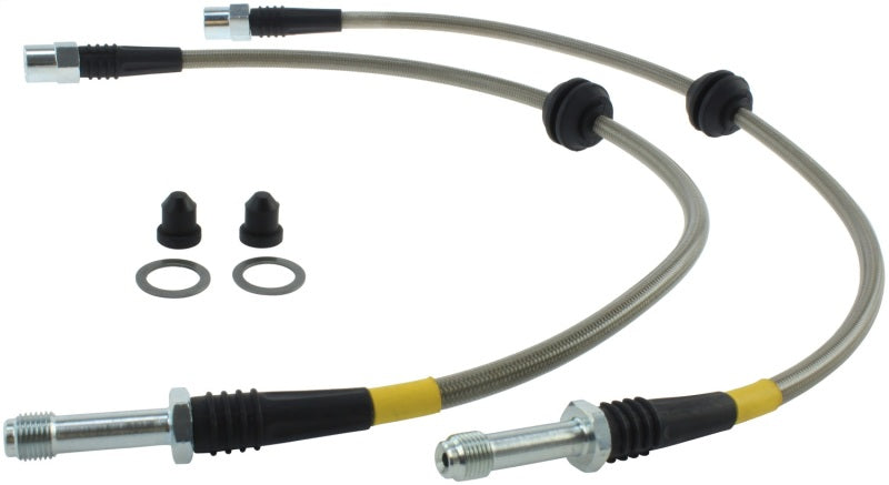StopTech 09 Audi A4 Sedan / 08-10 A5-S5 Front Stainless Steel Brake Line Kit StopTech 09 Audi A4 Sedan / 08-10 A5-S5 Front Stainless Steel Brake Line Kit