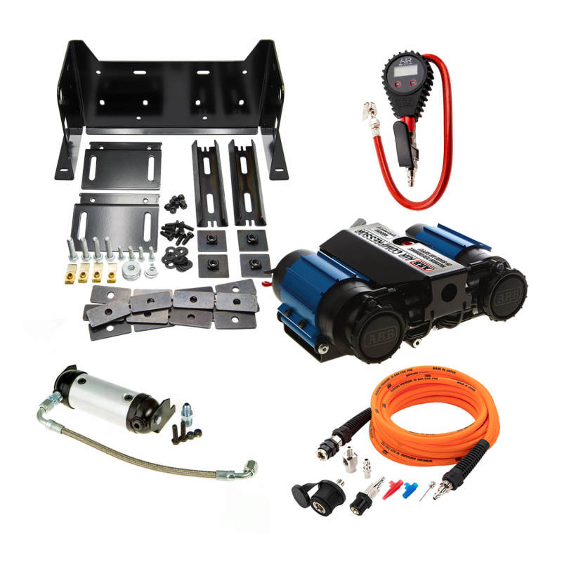 ARB High Performance Twin On-Board Compressor Kit - 12V ARB High Performance Twin On-Board Compressor Kit - 12V