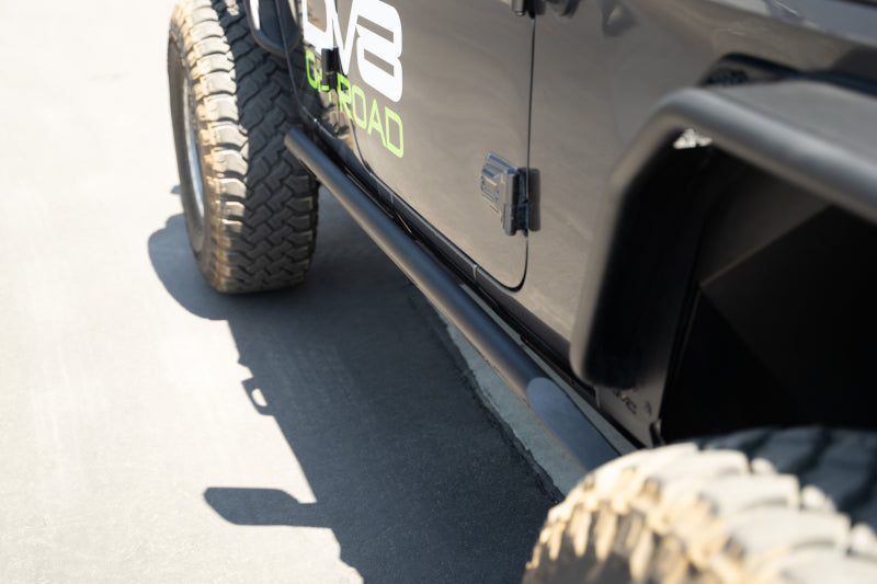 DV8 Offroad 18-23 Jeep Wrangler JL 4 Door FS-15 Series Rock Sliders DV8 Offroad 18-23 Jeep Wrangler JL 4 Door FS-15 Series Rock Sliders