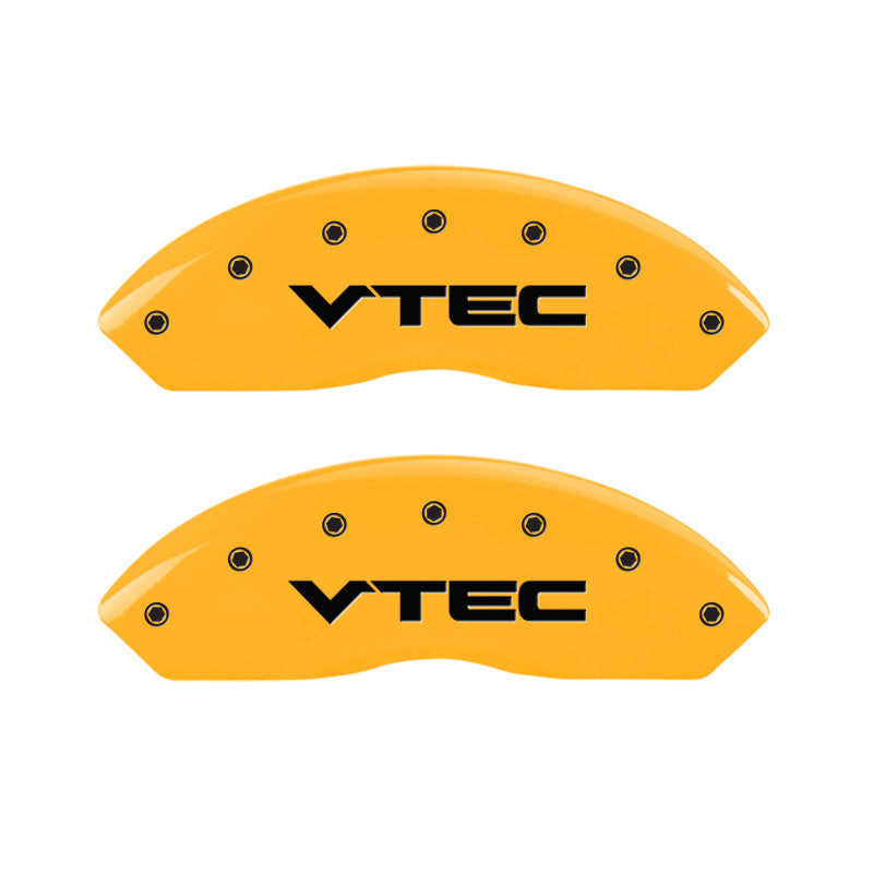 MGP 4 Caliper Covers Engraved Front & Rear Vtech Yellow Finish Black Char 2004 Acura RSX MGP 4 Caliper Covers Engraved Front & Rear Vtech Yellow Finish Black Char 2004 Acura RSX