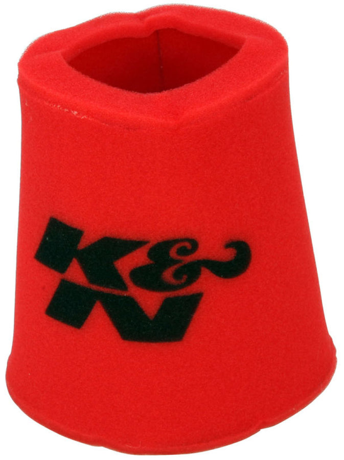 K&N Airforce Pre-Cleaner Round Tapered Red Air Filter Foam Wrap 6in Base ID x 5in Top ID x 9in H K&N Airforce Pre-Cleaner Round Tapered Red Air Filter Foam Wrap 6in Base ID x 5in Top ID x 9in H