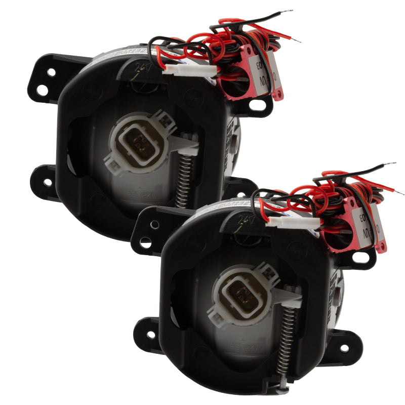 Oracle Lighting 10-15 Jeep Wrangler JK Pre-Assembled LED Halo Fog Lights -Pink Oracle Lighting 10-15 Jeep Wrangler JK Pre-Assembled LED Halo Fog Lights -Pink