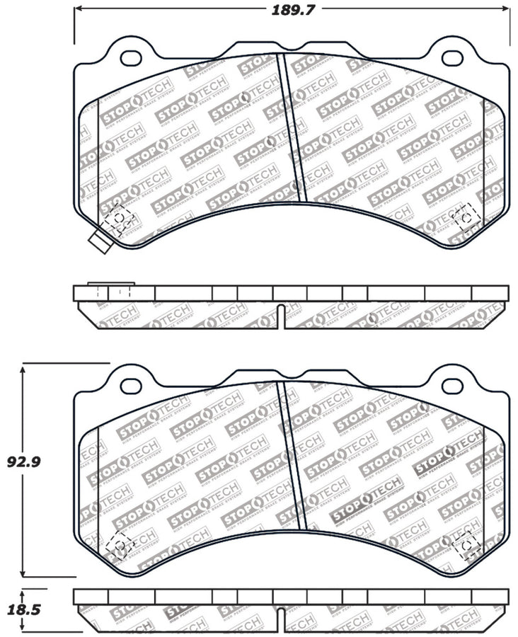 StopTech Performance Brake Pads StopTech Performance Brake Pads